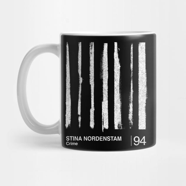 Crime / Stina Nordenstam / Minimalist Graphic Artwork Fan Design by saudade